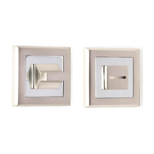 Фиксатор Vela WC-Quadro SN/CP (матовый никель/хром) по оптовым ценам в Беларуси